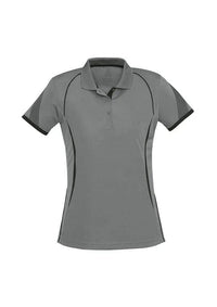 Biz Collection Women's Razor Polo Shirt P405LS