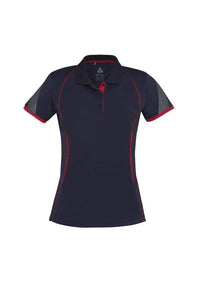 Biz Collection Women's Razor Polo Shirt P405LS