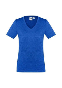 Biz Collection Women’s Aero Tee T800LS in Electric Blue