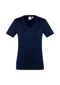 Biz Collection Women’s Aero Tee T800LS in Solid Black