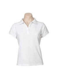 Biz Collection Casual Wear White / 6 Biz Collection Women’s Neon Polo P2125
