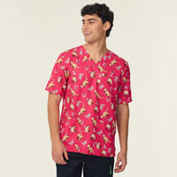 NNT Unisex Native Christmas Scrub Top CATRJC