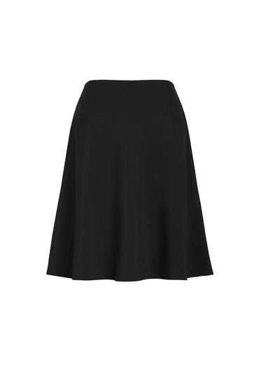 Biz Corporates Womens Bandless Flared Skirt 20718 - Simply Scrubs Australia