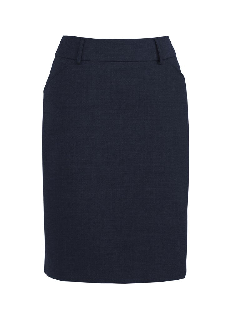 Biz Corporate Womens Multi Pleat Skirt 24015 - Simply Scrubs Australia
