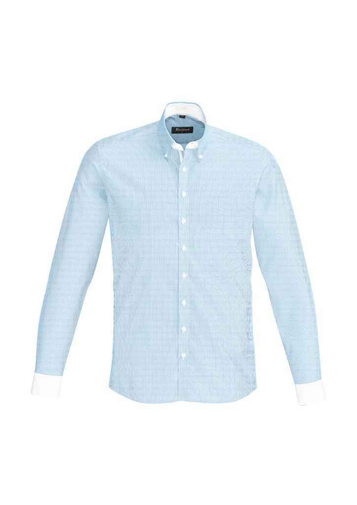 Biz Corporates Fifth Avenue Mens Long Sleeve Shirt 40120 - Simply Scrubs Australia