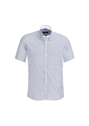Biz Corporates Fifth Avenue Mens Short Sleeve Shirt 40122