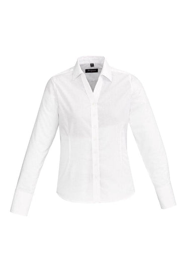 Biz Corporates Hudson Womens Long Sleeve Shirt 40310 - Simply Scrubs Australia