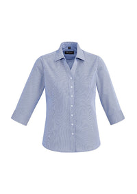 Biz Corporates Hudson Womens 3/4 Sleeve Shirt 40311 - Flash Uniforms 