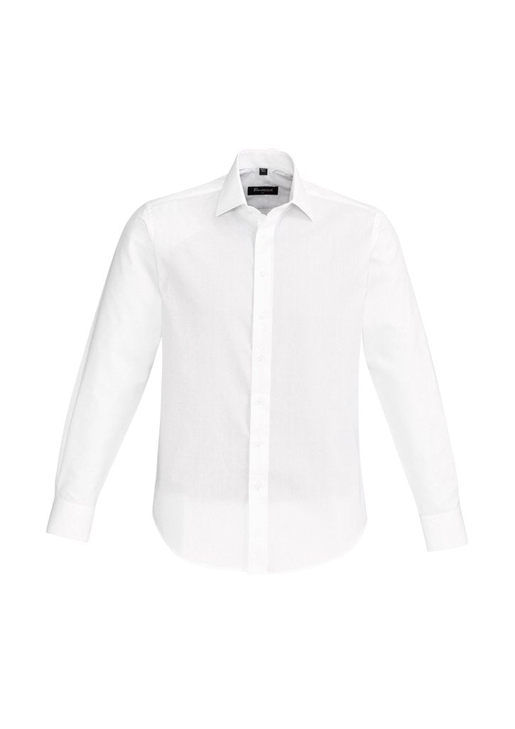 Biz Corporates Hudson Mens Long Sleeve Shirt 40320 - Simply Scrubs Australia