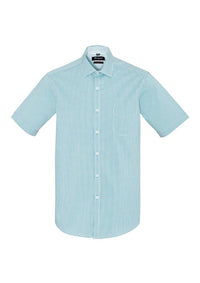 Biz Corporates Newport Mens Short Sleeve Shirt 42522 - Simply Scrubs Australia