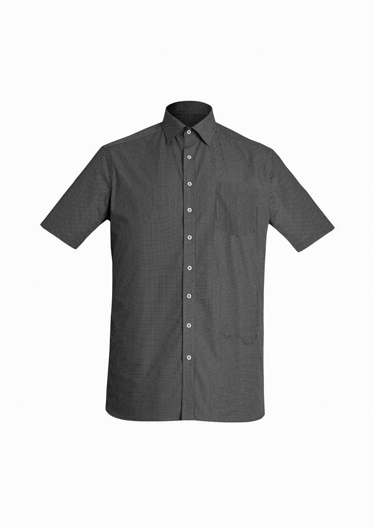Biz Corporates Oscar Mens Short Sleeve Shirt  44522 - Simply Scrubs Australia
