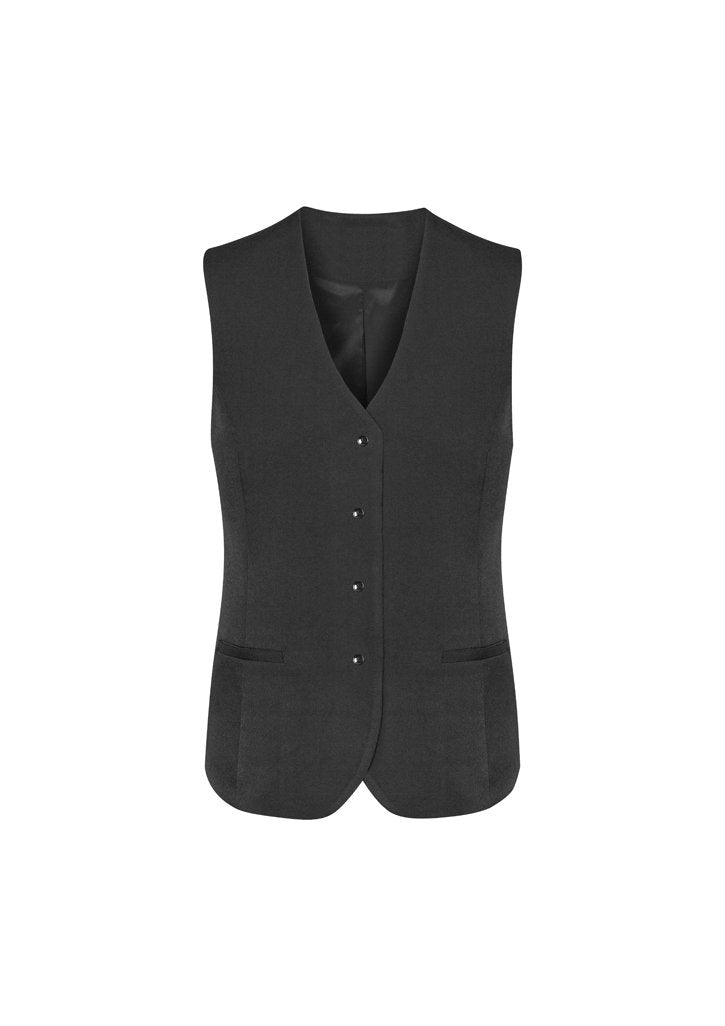 Biz Corporates Womens Longline Vest 54012 - Simply Scrubs Australia