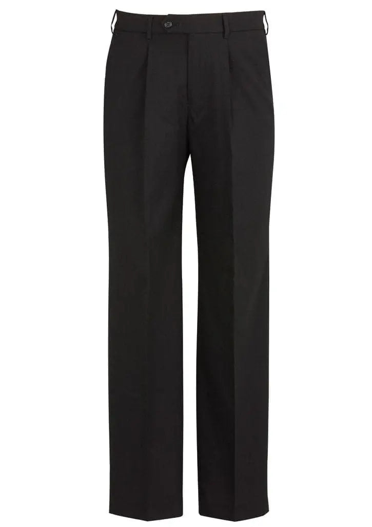 Biz Corporates Mens One Pleat Pant 74011R - Simply Scrubs Australia
