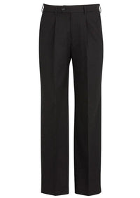 Biz Corporates Mens One Pleat Pant 74011R - Simply Scrubs Australia