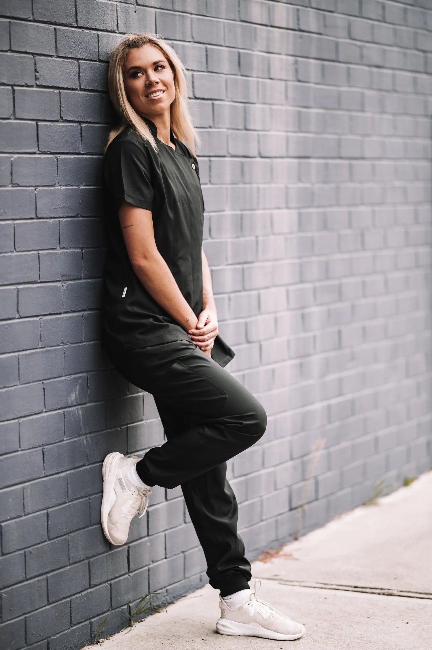 Black Scrub Pants