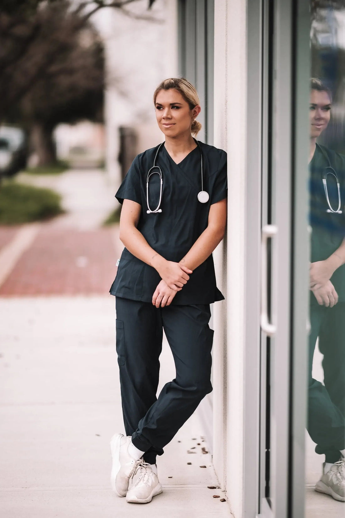 Black Scrubs - Shop Premium Black Scrub Sets Online