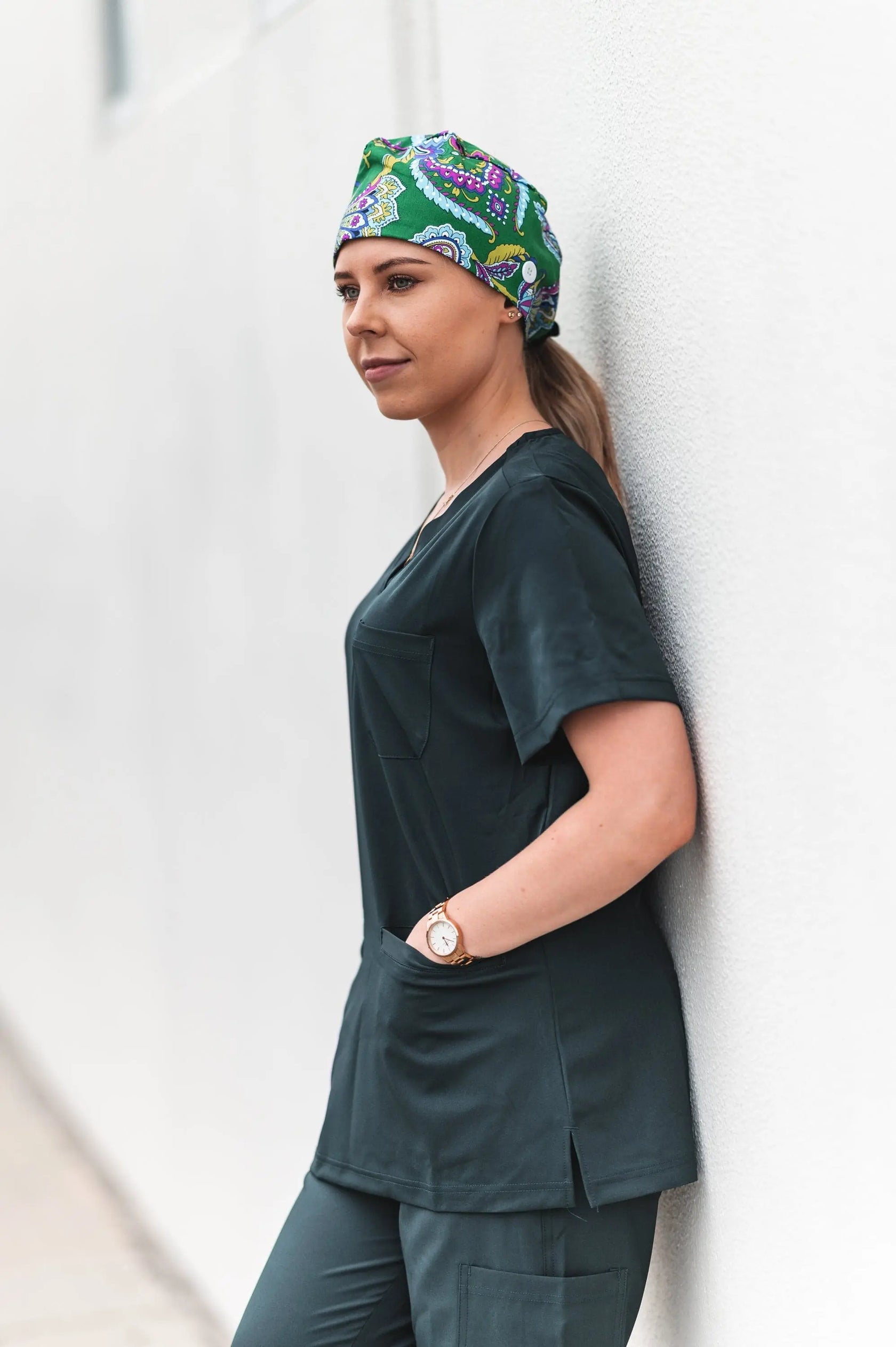 Women’s London Scrub Top Pink Scrubs Green Scrubs Purple Scrubs