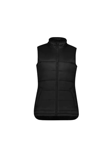 Biz Collection Women’s Alpine Puffer Vest J211L - Simply Scrubs Australia