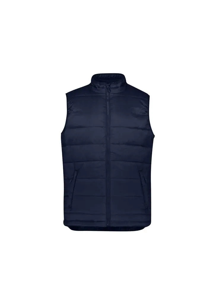 Biz Collection Men’s Alpine Puffer Vest J211M - Simply Scrubs Australia