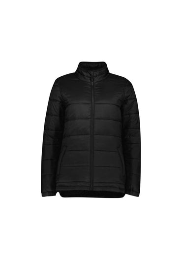Biz Collection Women’s Alpine Puffer Jacket J212L - Simply Scrubs Australia