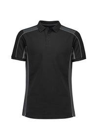 Biz Collection Unisex Grid Moto Polo Shirt P413US  Simply Scrubs Australia