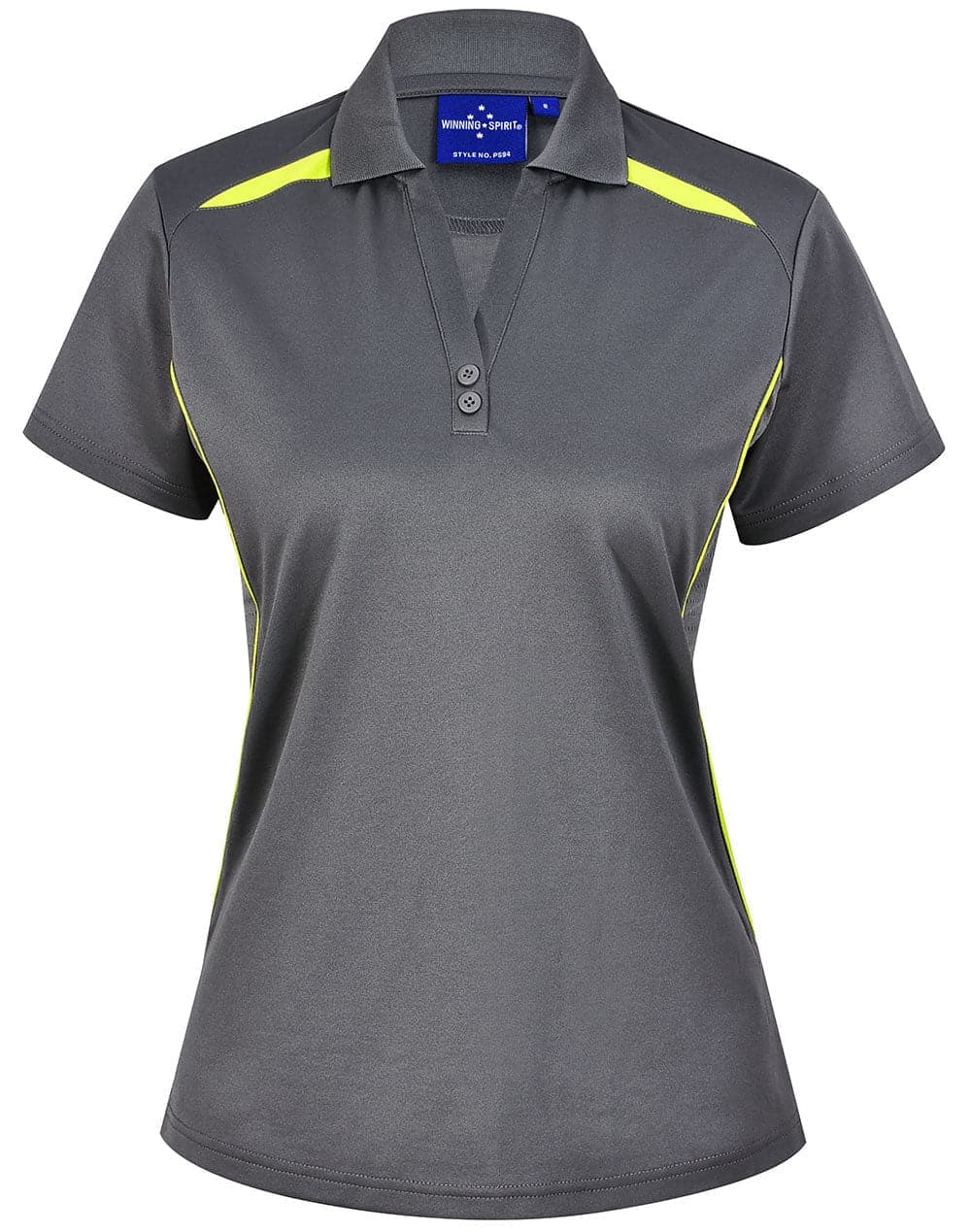 Winning Spirit Women's Sustainable Poly-Cotton Contrast Polo PS94 - Simply Scrubs Australia