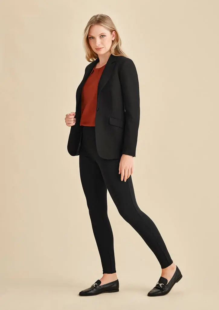 Biz Collection Scuba Ponte Women's High Rise Corporate Legging RGP303L  Simply Scrubs Australia
