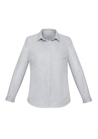 Biz Corporates Charlie Ladies Long Sleeve Shirt RS968LL - Simply Scrubs Australia