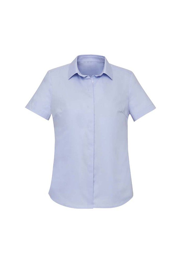 Biz Corporates Charlie Ladies Short Sleeve Shirt RS968LS - Simply Scrubs Australia