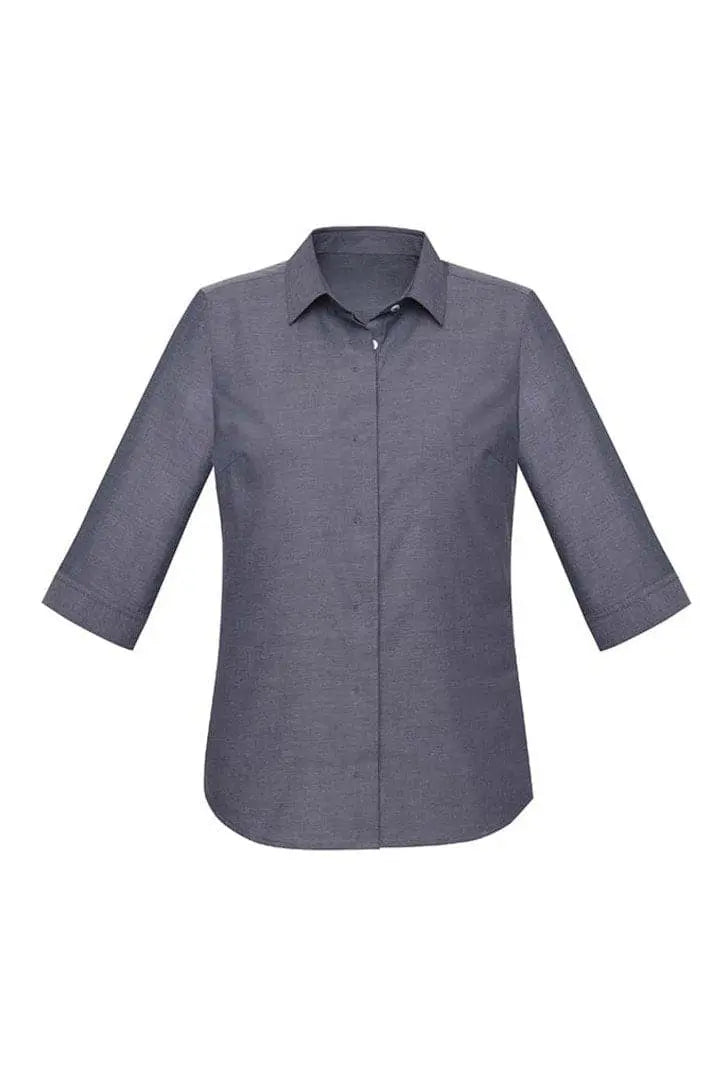 Biz Corporates Charlie Ladies 3/4 Sleeve Shirt RS968LT - Simply Scrubs Australia