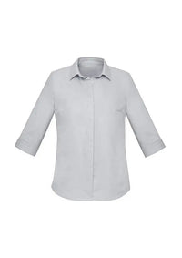 Biz Corporates Charlie Ladies 3/4 Sleeve Shirt RS968LT - Simply Scrubs Australia