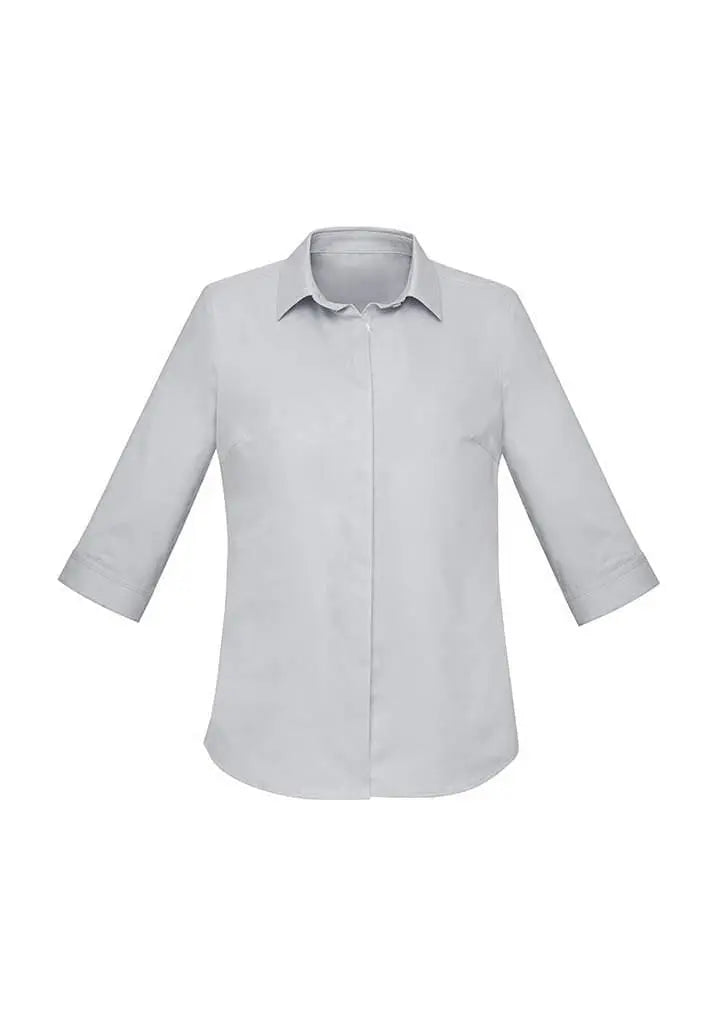 Biz Corporates Charlie Ladies 3/4 Sleeve Shirt RS968LT - Simply Scrubs Australia