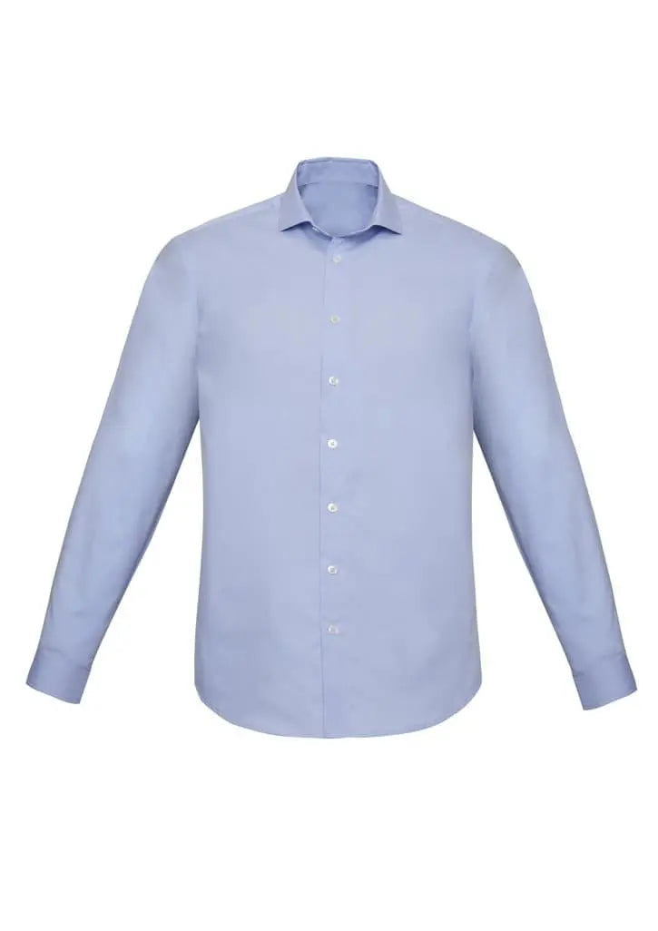 Biz Corporates Charlie Mens Slim Fit L/S Shirt RS969ML - Simply Scrubs Australia