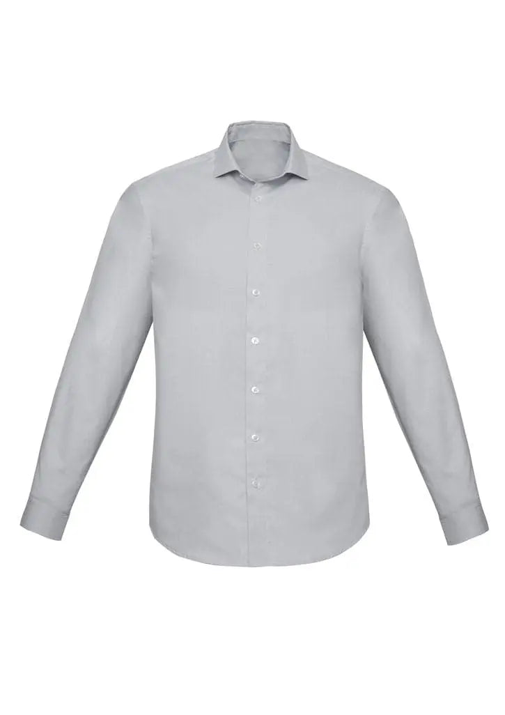 Biz Corporates Charlie Mens Slim Fit L/S Shirt RS969ML - Simply Scrubs Australia