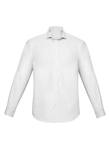 Biz Corporates Charlie Mens Slim Fit L/S Shirt RS969ML - Simply Scrubs Australia