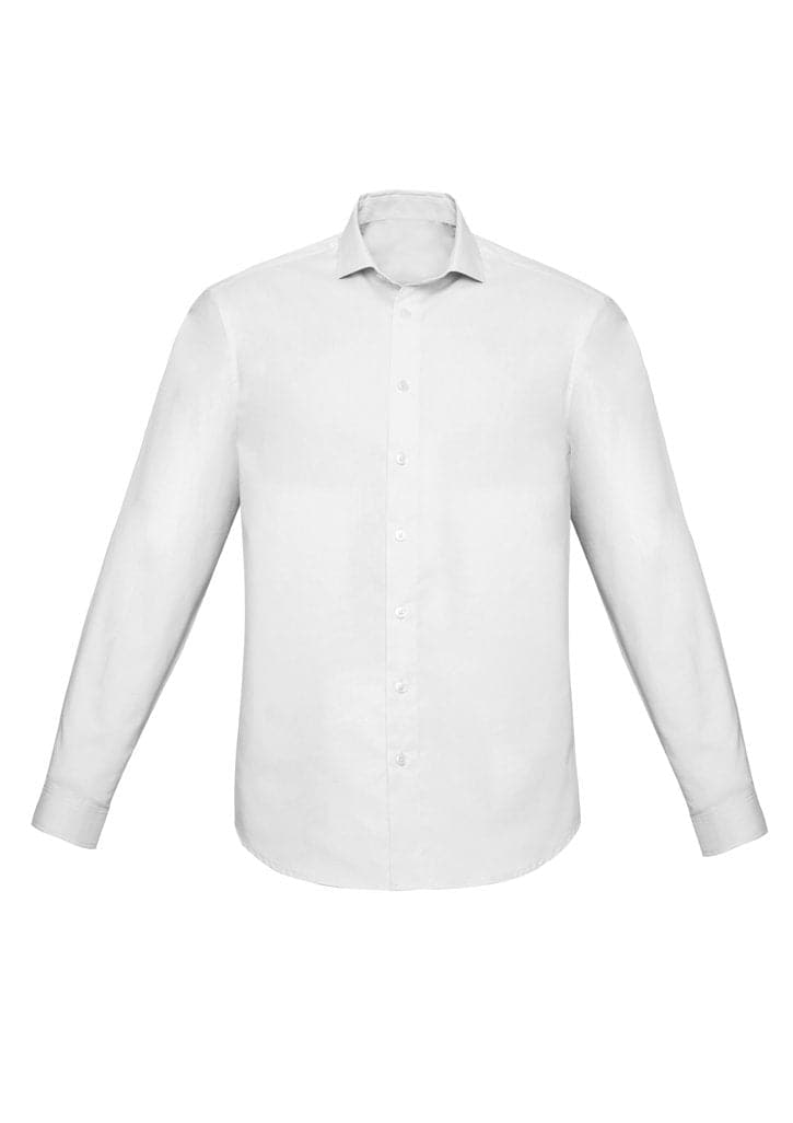 Biz Corporates Charlie Mens Slim Fit L/S Shirt RS969ML - Simply Scrubs Australia
