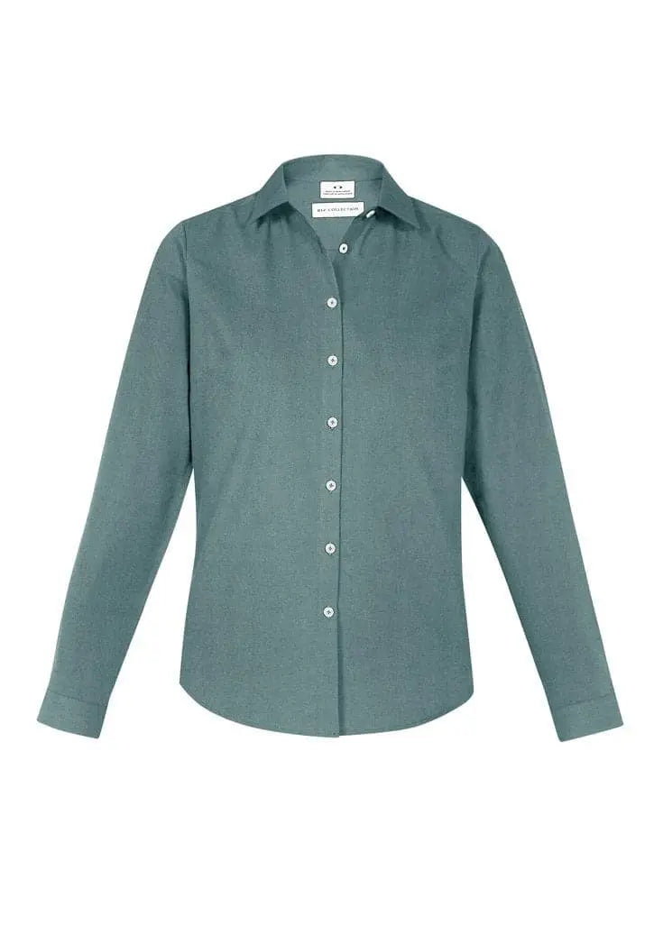 Women's Memphis Corporate Shirt S127LL in Jasper Green