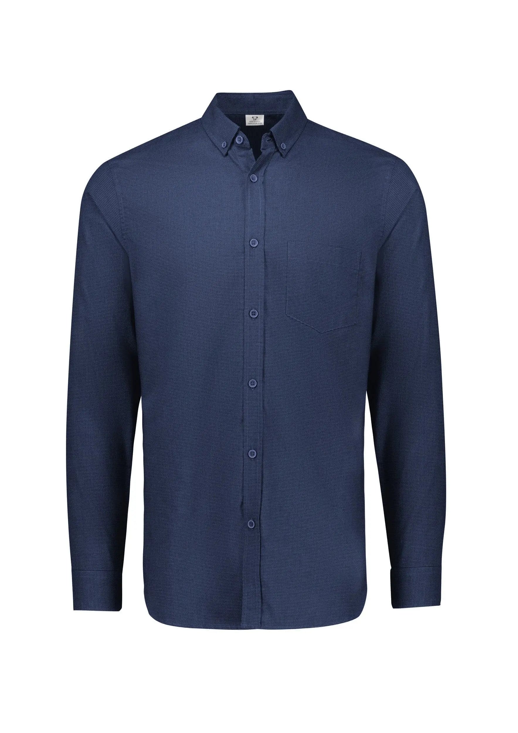 Biz Collection Men's Soul Long Sleeve Shirt S421ML  Simply Scrubs Australia