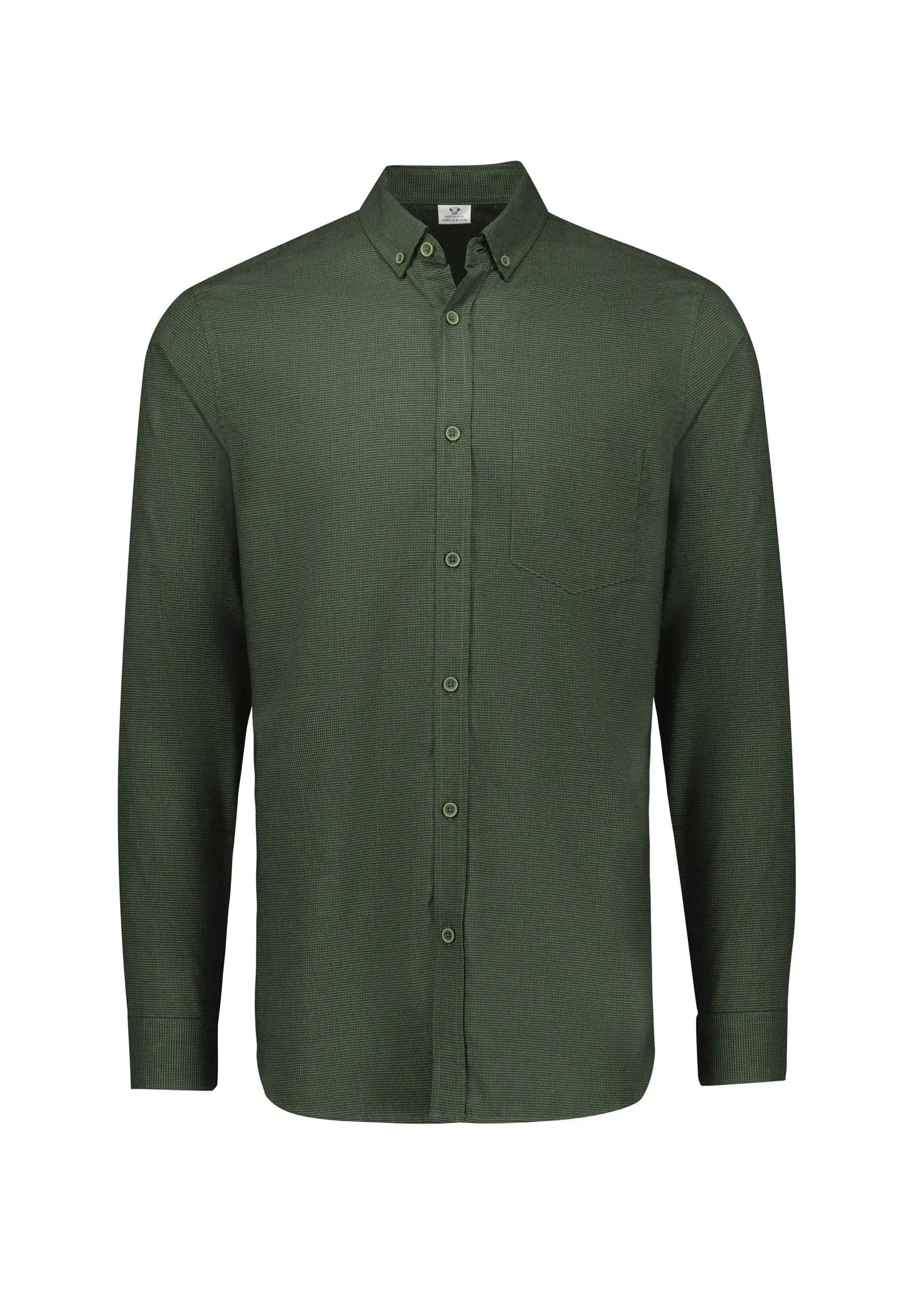 Biz Collection Men's Soul Long Sleeve Shirt S421ML  Simply Scrubs Australia