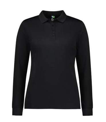 Biz Collection Action Women's Long Sleeve Polo Shirt P206LL