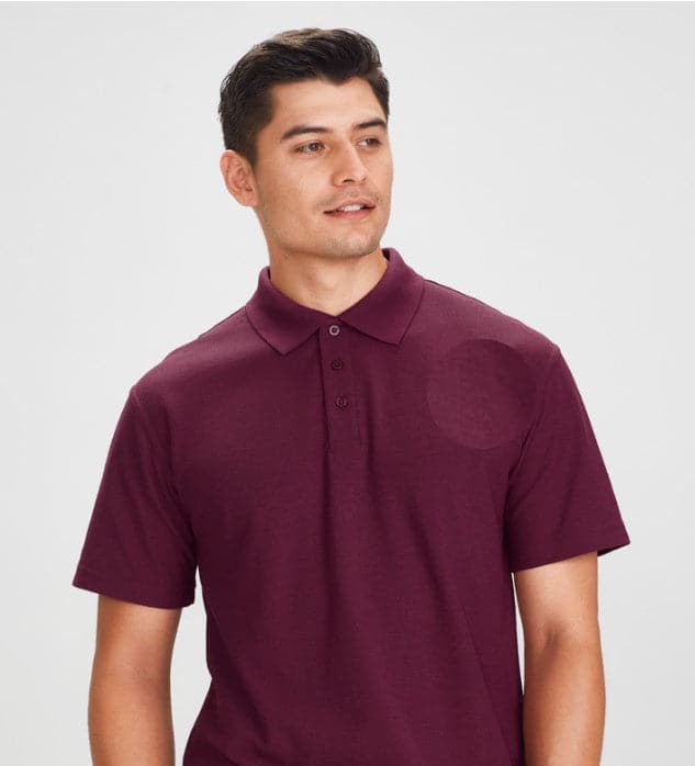 Biz Collection Men’s Crew Polo Shirt P400MS