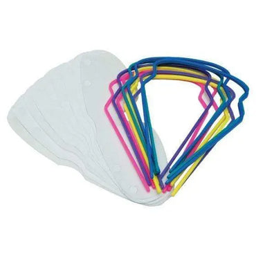 Disposable Safety Spectacle Eye Overspec Glasses - Clear Lens (Box of 50 sets)
