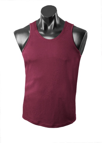 Aussie Pacific Casual Wear Maroon / 6 AUSSIE PACIFIC Botany kids singlet - 3107