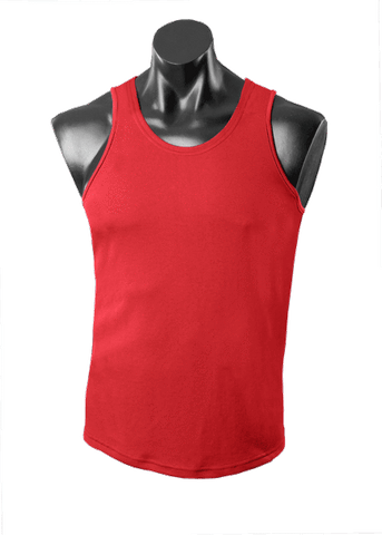 Aussie Pacific Casual Wear Red / 6 AUSSIE PACIFIC Botany kids singlet - 3107