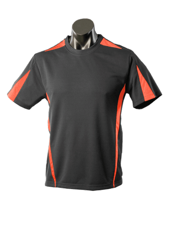 Aussie Pacific Casual Wear Black/Orange / 6 AUSSIE PACIFIC Eureka kids tees - 3204