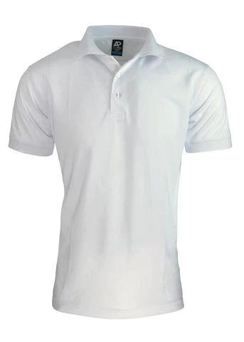 Aussie Pacific Casual Wear White / S AUSSIE PACIFIC Lachlan polo shirt 1314