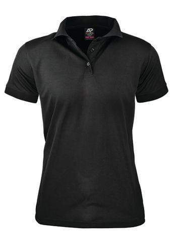 Aussie Pacific Casual Wear Black / 6 AUSSIE PACIFIC ladies Lachlan polo shirt 2314