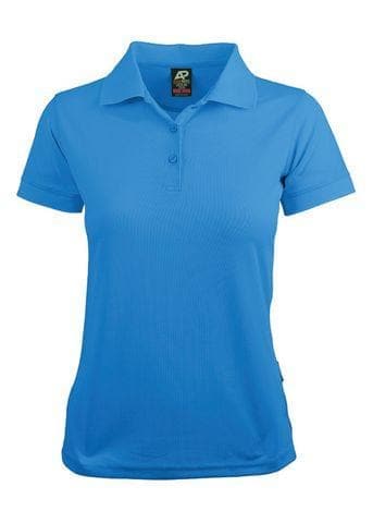 Aussie Pacific Casual Wear Cyan / 6 AUSSIE PACIFIC ladies Lachlan polo shirt 2314