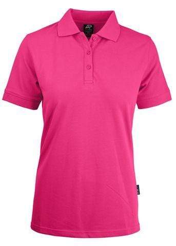 Aussie Pacific Casual Wear Pink / 6 AUSSIE PACIFIC laides claremont polo - 2315