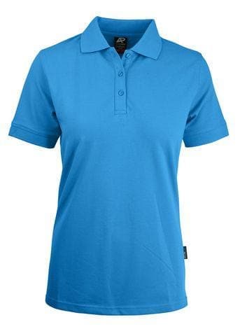 Aussie Pacific Casual Wear Cyan / 6 AUSSIE PACIFIC laides claremont polo - 2315